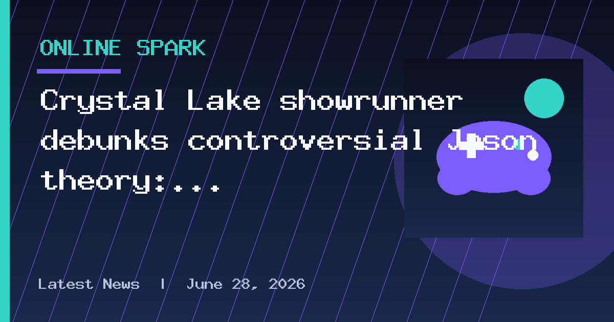 Crystal Lake showrunner debunks controversial Jason theory: "He's not