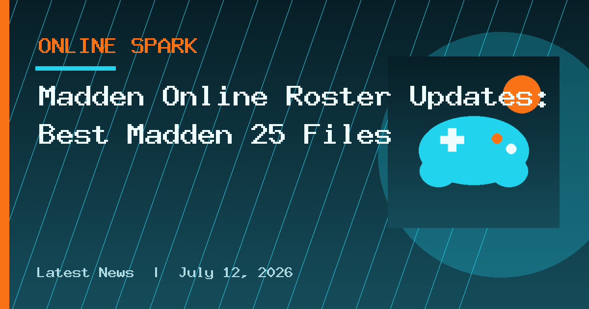 Madden Online Roster Updates: Best Madden 25 Files