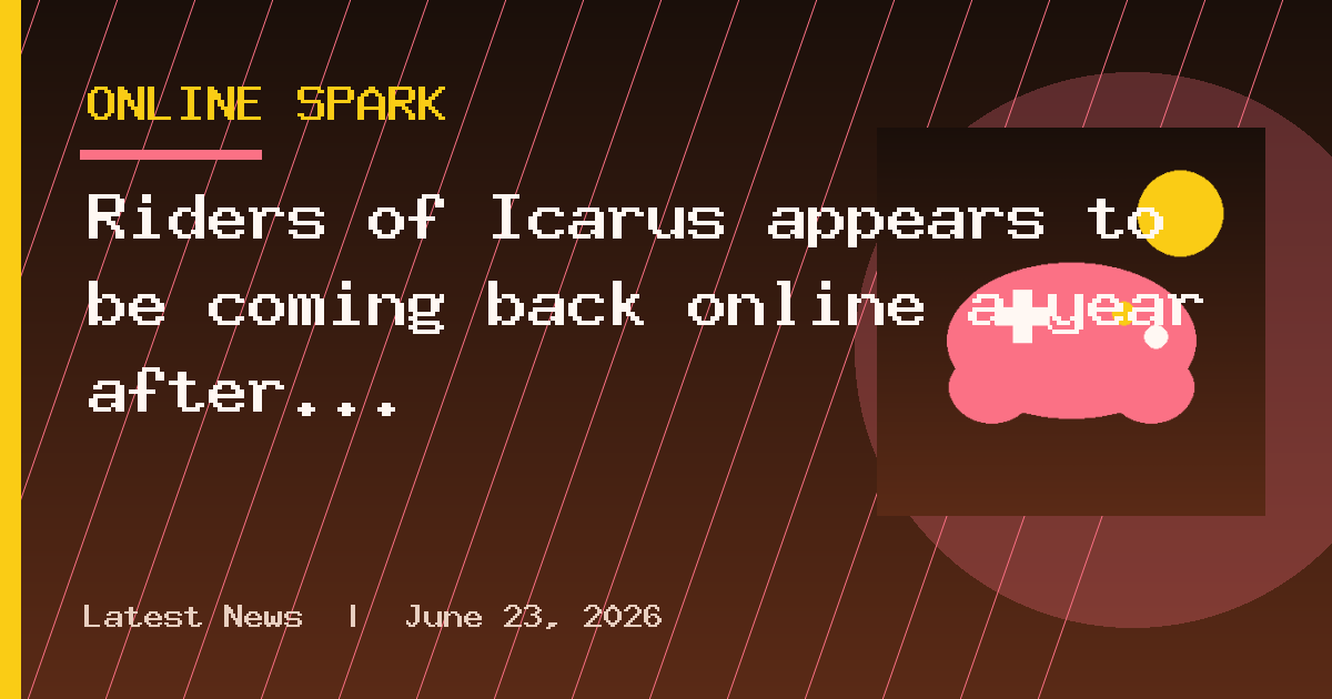 Riders of Icarus appears to be coming back online a year after its sunsetting