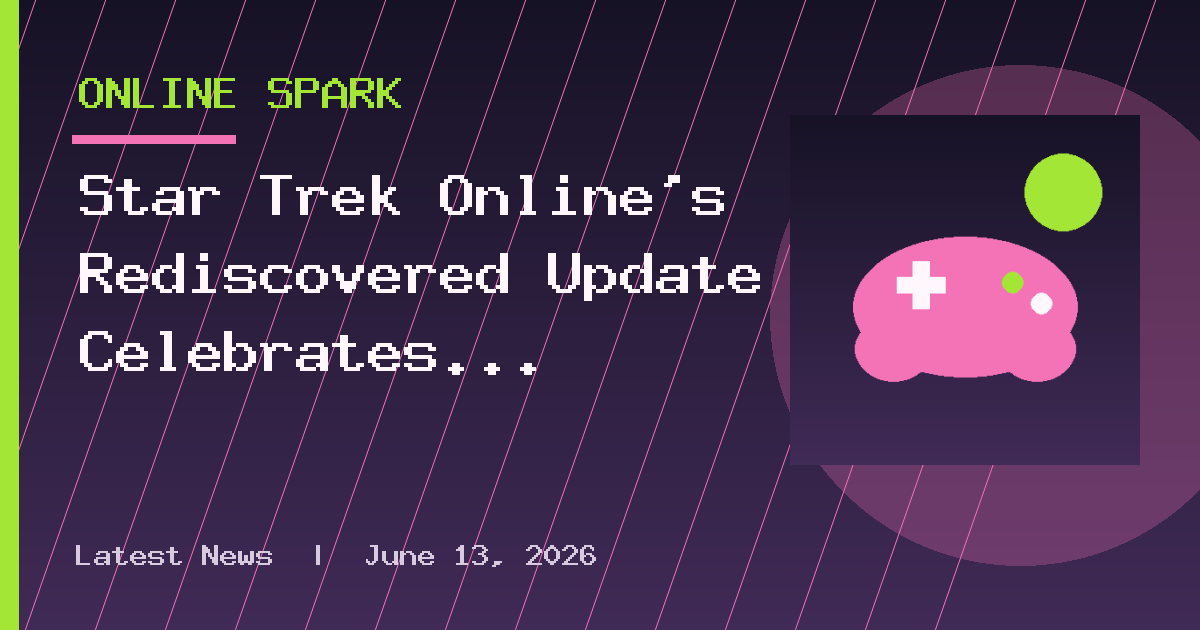 Star Trek Online’s Rediscovered Update Celebrates 60 Years Of The IP With A Trip