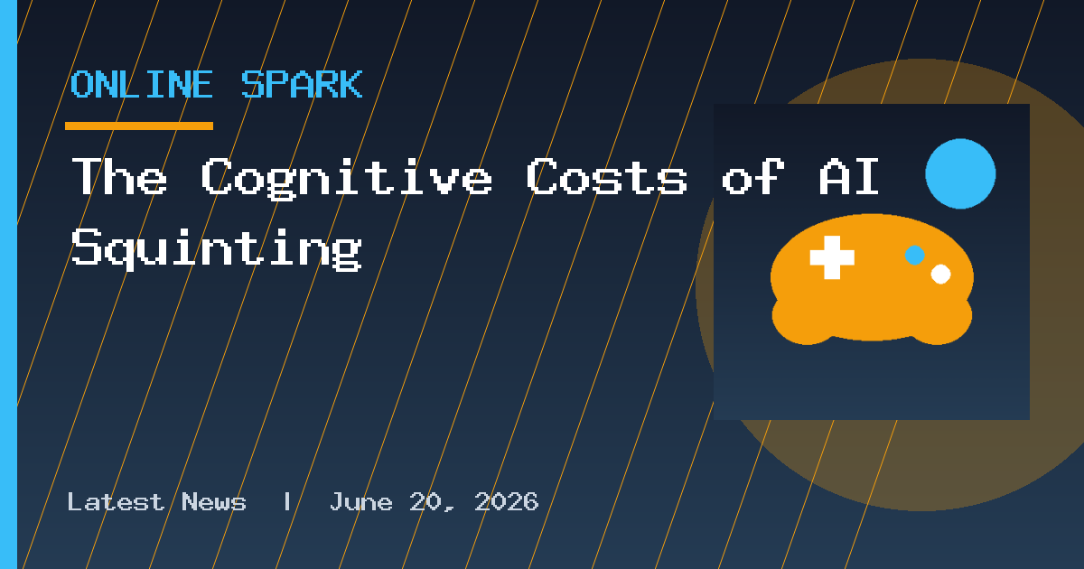 The Cognitive Costs of AI Squinting