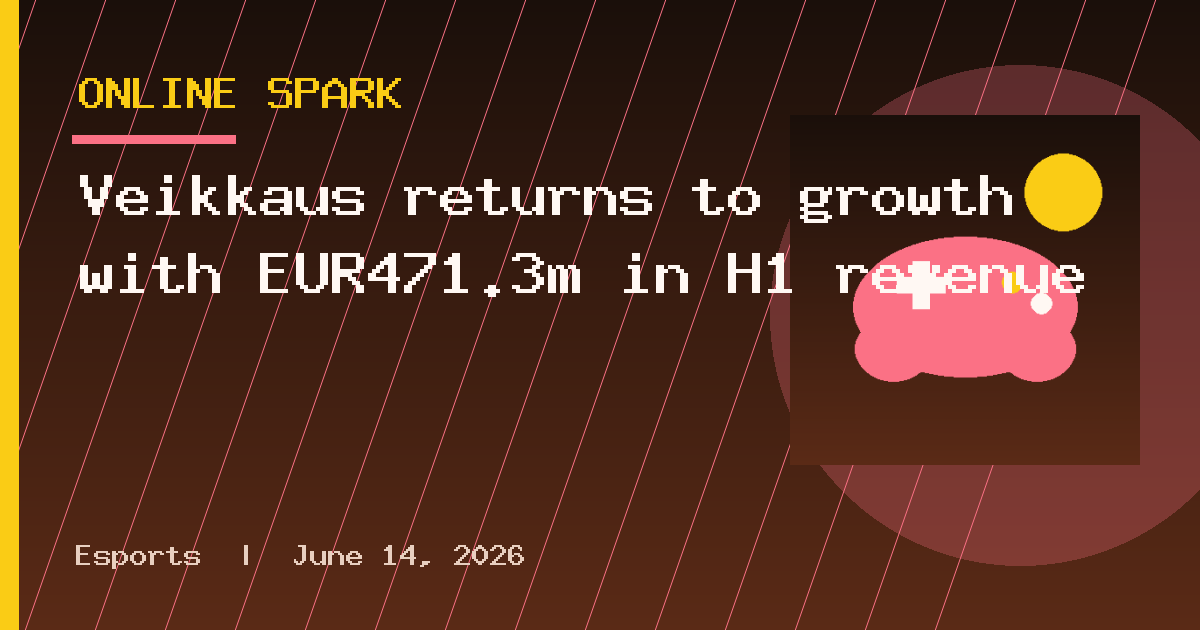 Veikkaus returns to growth with €471.3m in H1 revenue